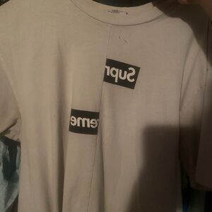 Supreme CDG Box Logo Tee